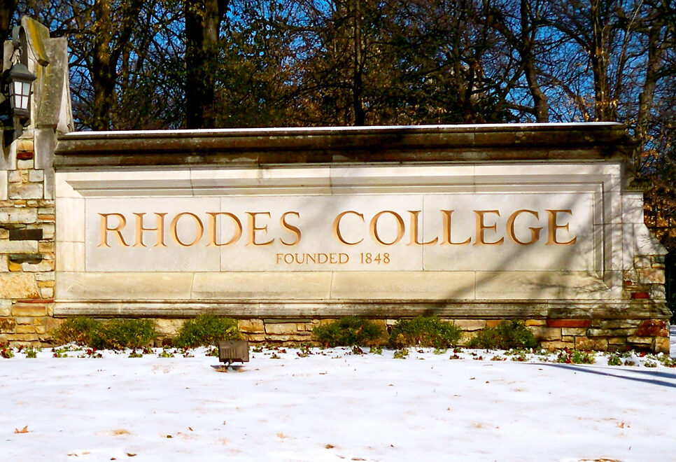 Entrance to Rhodes College