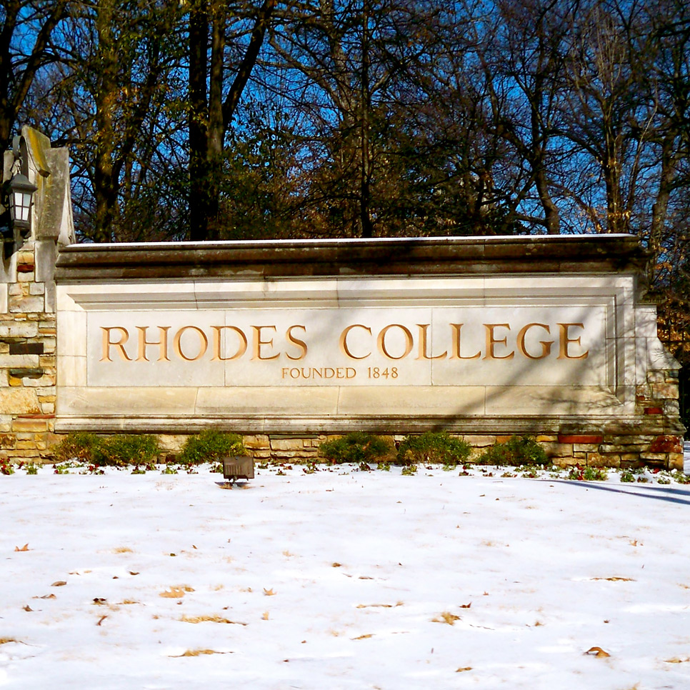 Entrance to Rhodes College